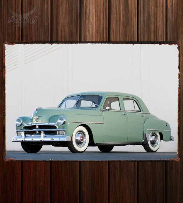 Металлическая табличка Plymouth Special Deluxe 4-door Sedan Металлическая табличка Plymouth Special Deluxe 4-door Sedan